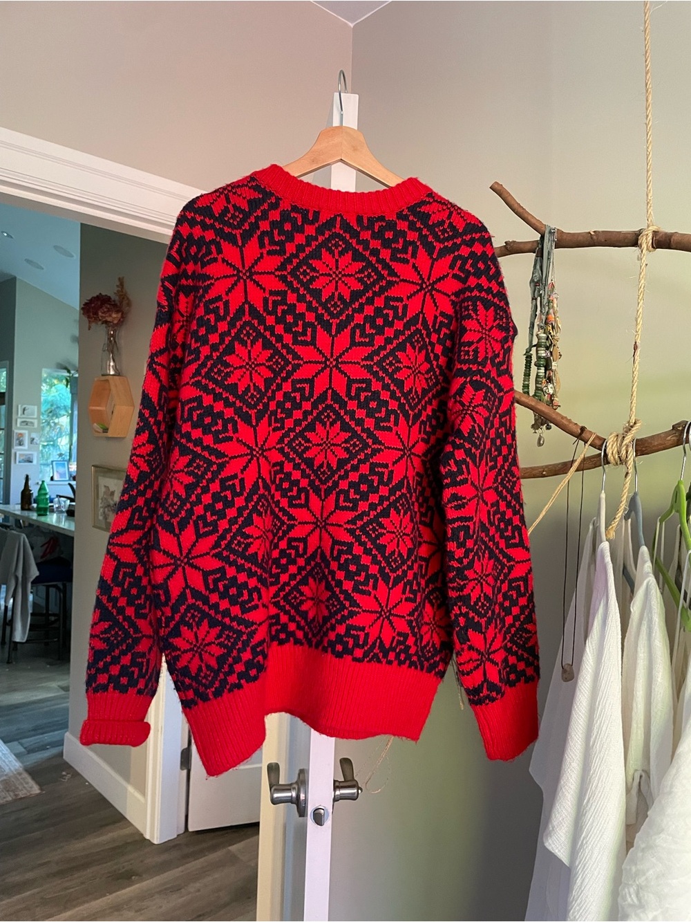 NWT Joe Fresh nordic style Christmas Knit sweater XL - Picture 2 of 6